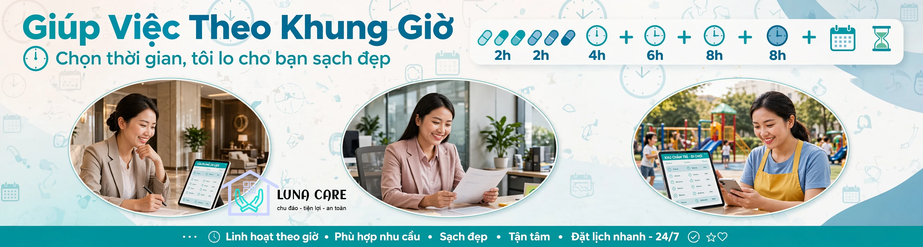 Giúp việc theo khung giờ