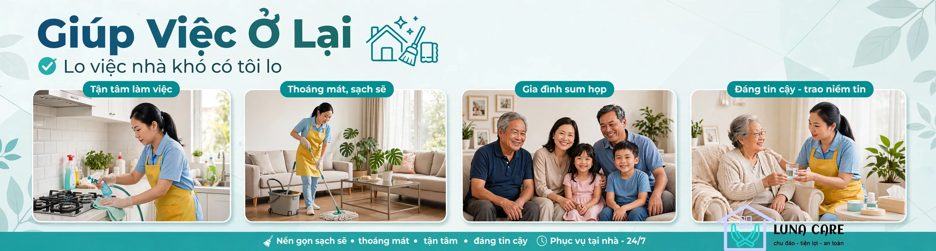 Giúp việc ở lại